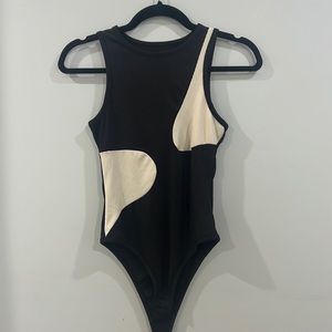 Black & White body suit